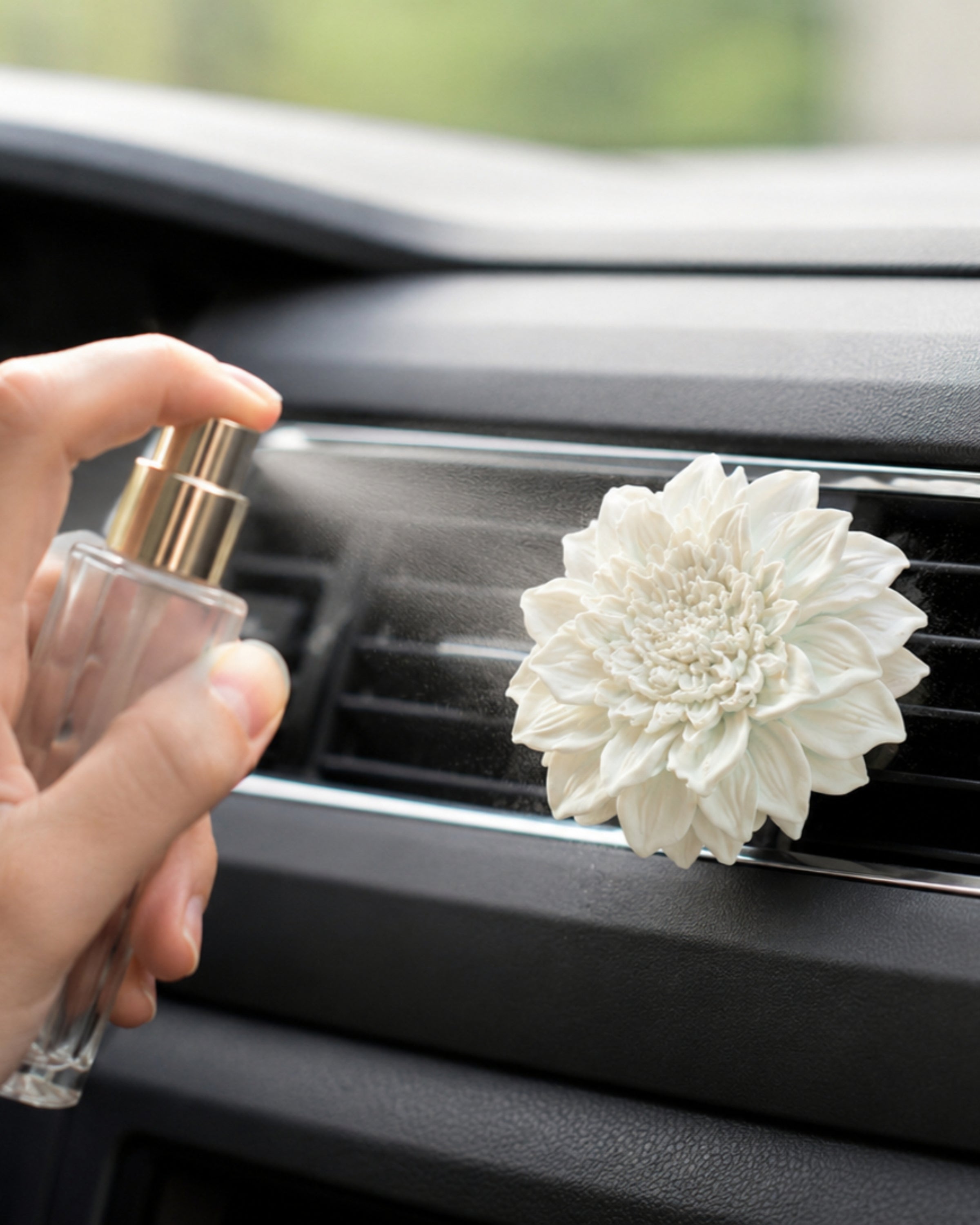 BLOOM · Flor perfumada para coche