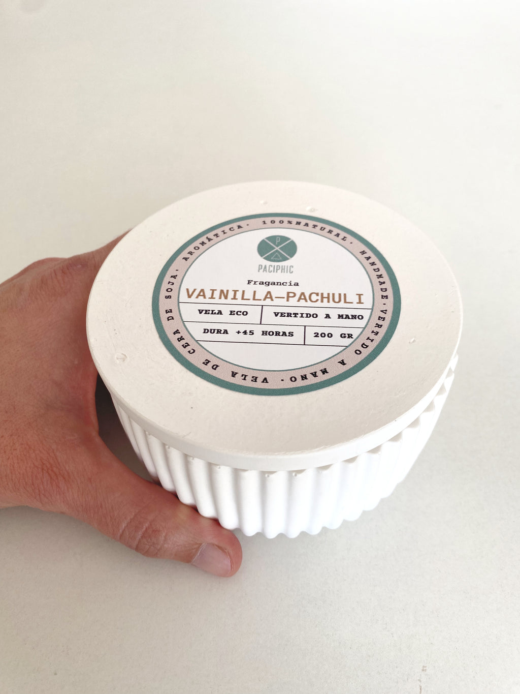 VELA ISLA SAMOA - VAINILLA Y PACHULI 250gr