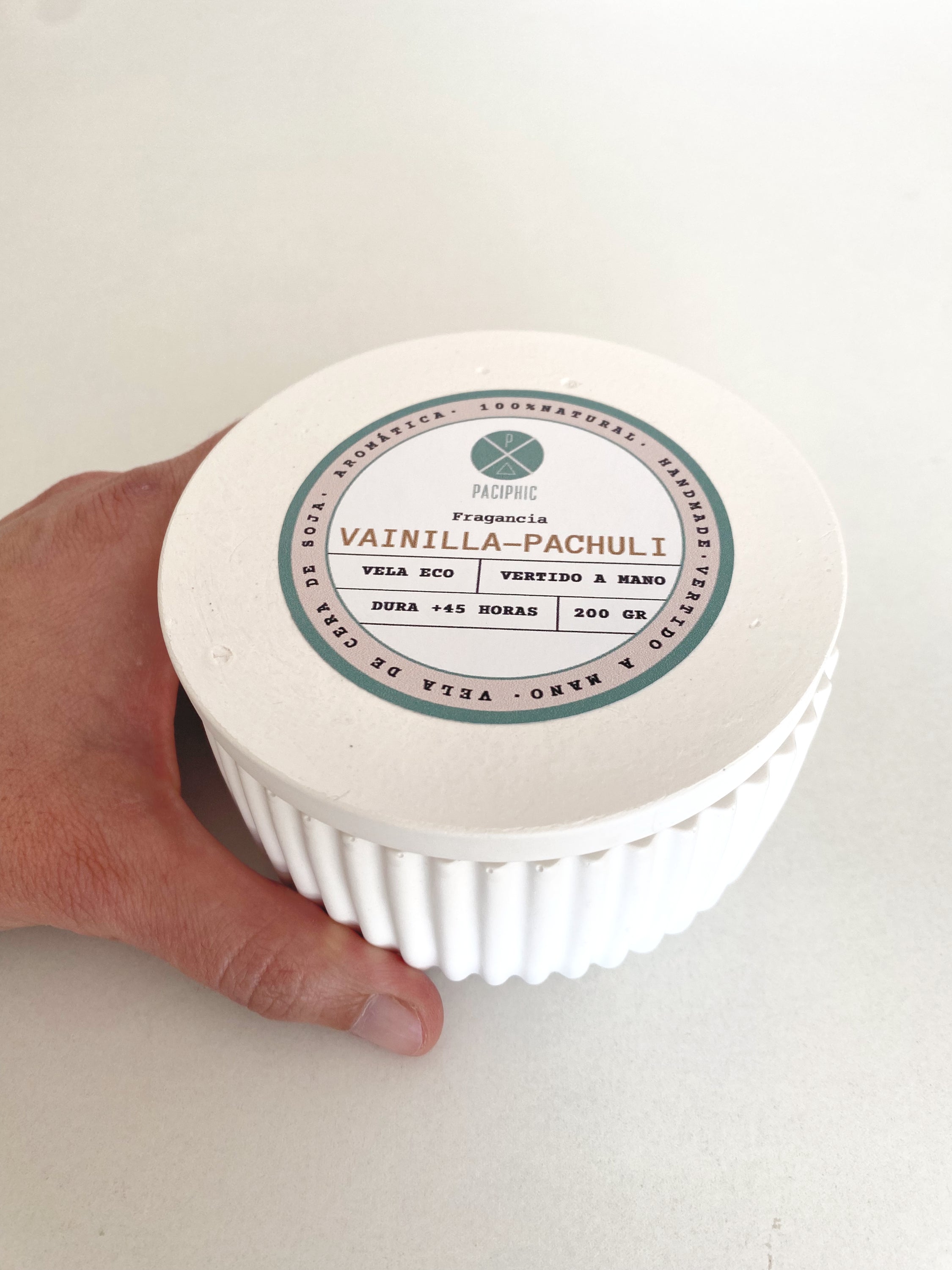 VELA ISLA SAMOA - VAINILLA Y PACHULI 250gr