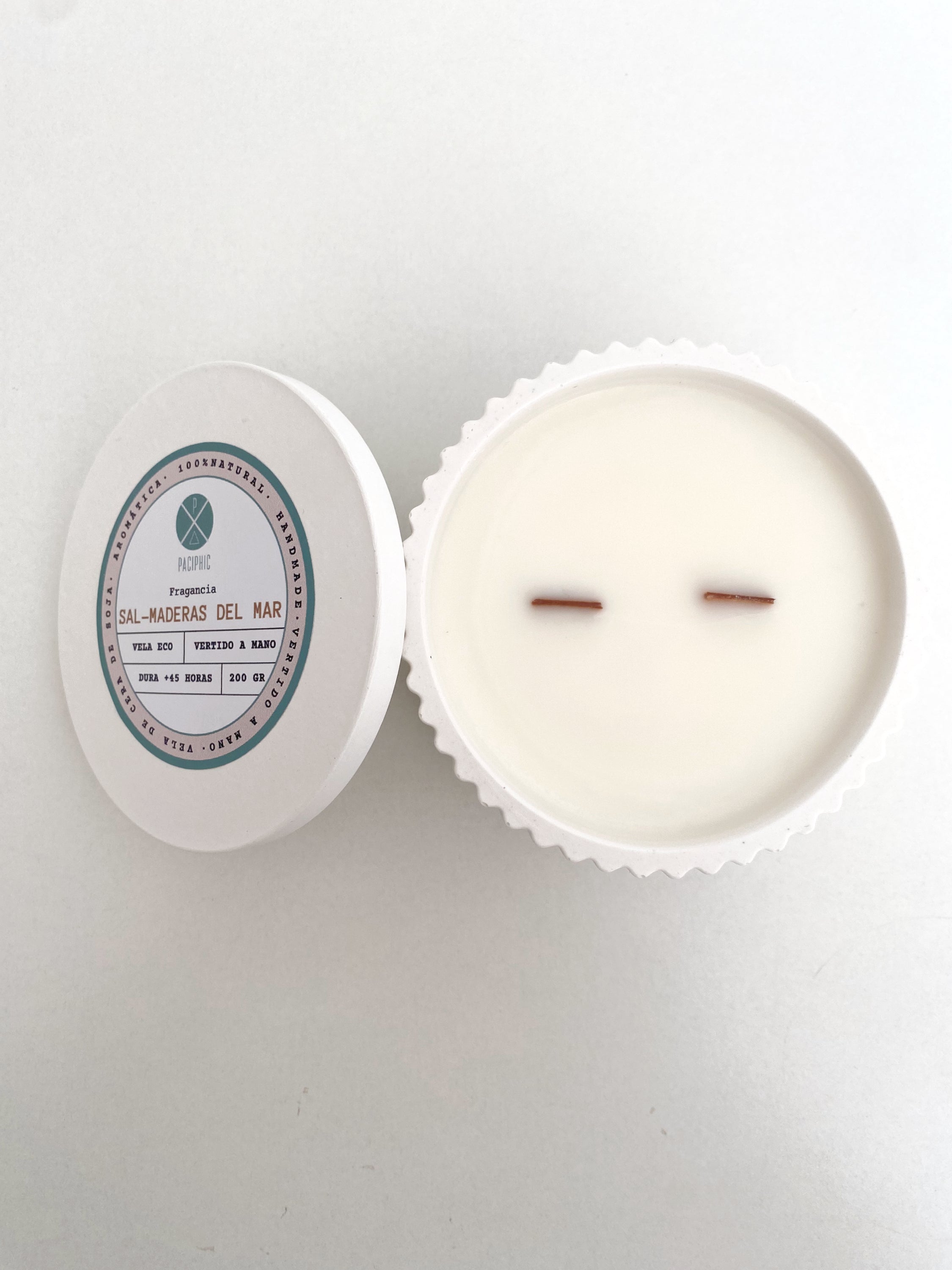 VELA ISLA MARQUESAS - SAL Y MADERAS DEL MAR 250gr