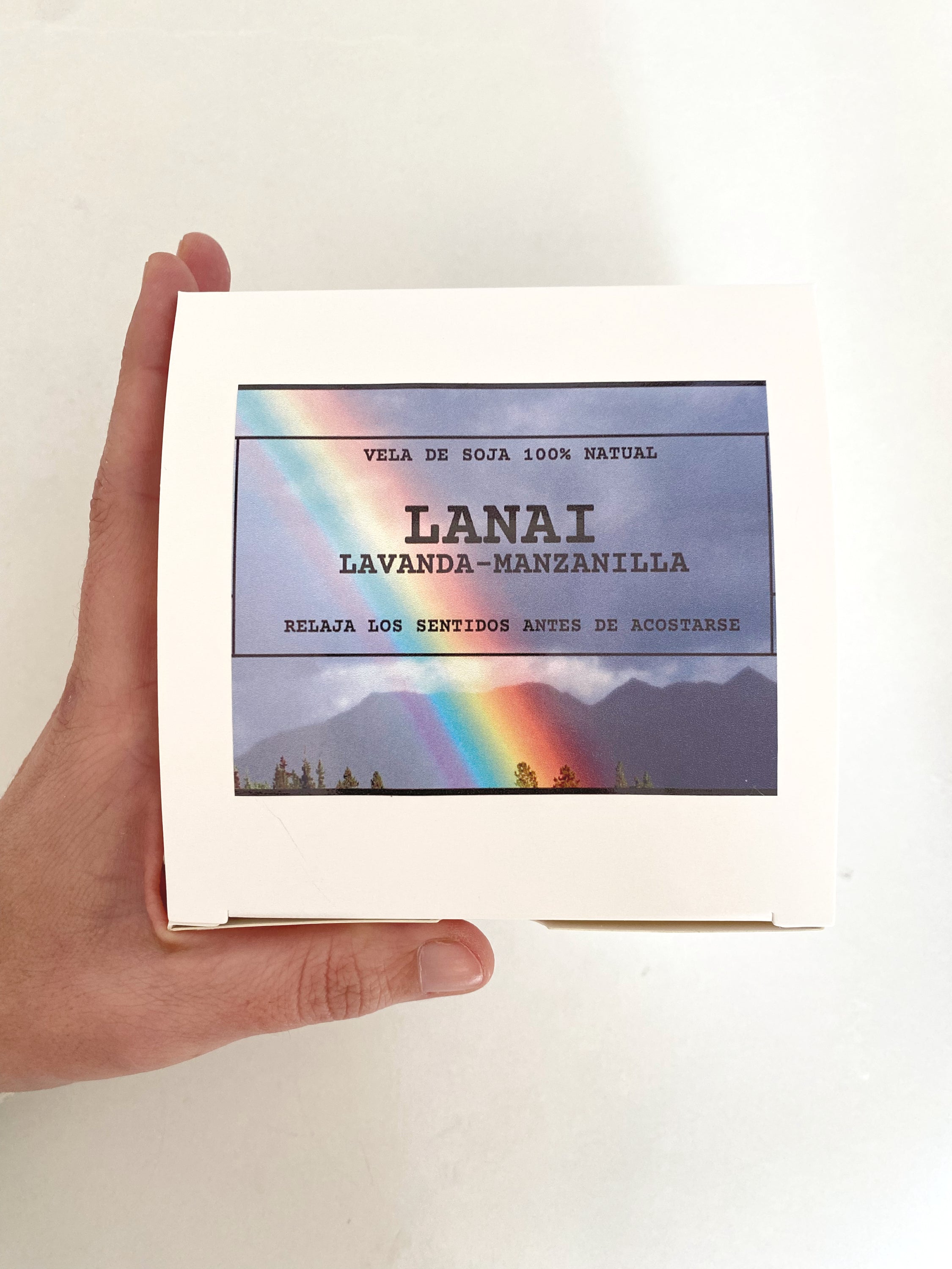 VELA ISLA LANAI - LAVANDA Y MANZANILLA 250gr