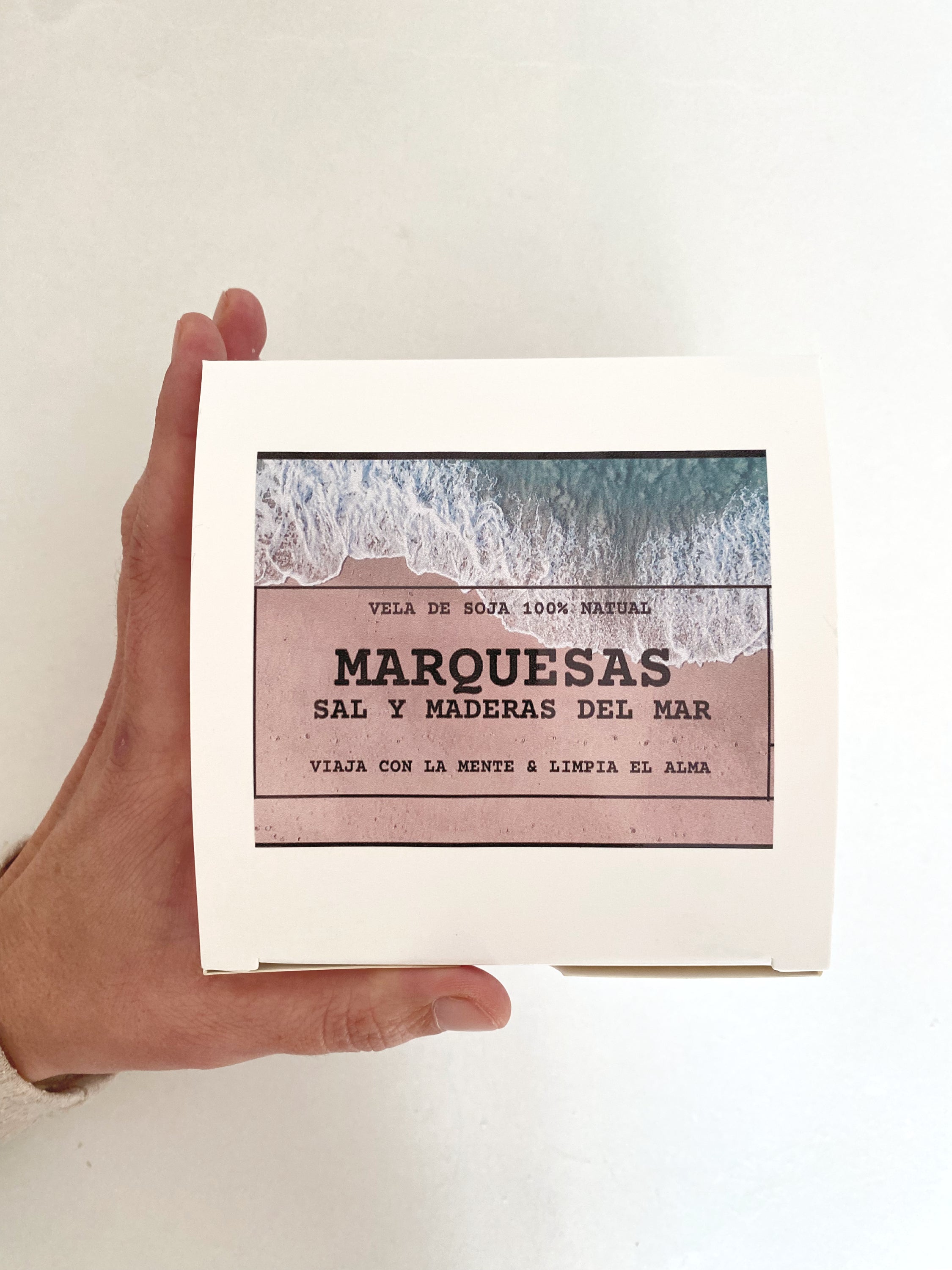 VELA ISLA MARQUESAS - SAL Y MADERAS DEL MAR 250gr