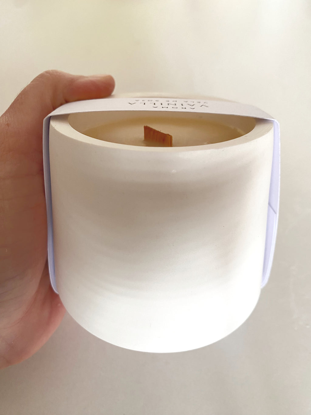 VELA AROMÁTICA VAINILLA 200gr