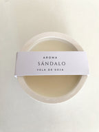 VELA AROMÁTICA SÁNDALO 200gr