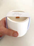VELA AROMÁTICA LAVANDA 200gr