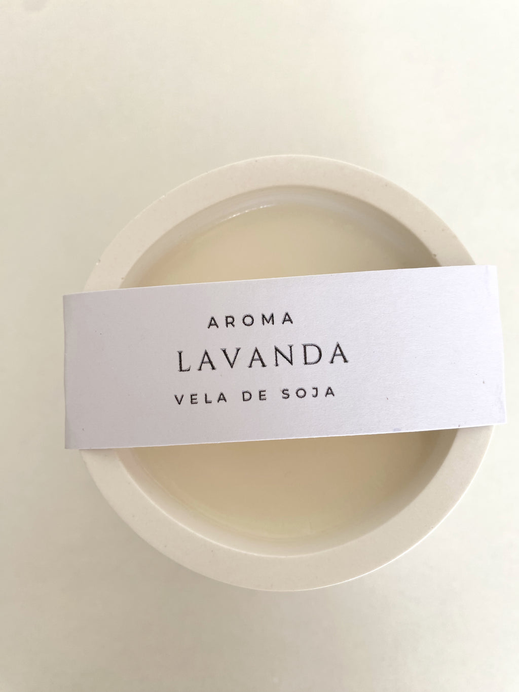 VELA AROMÁTICA LAVANDA 200gr