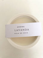VELA AROMÁTICA LAVANDA 200gr