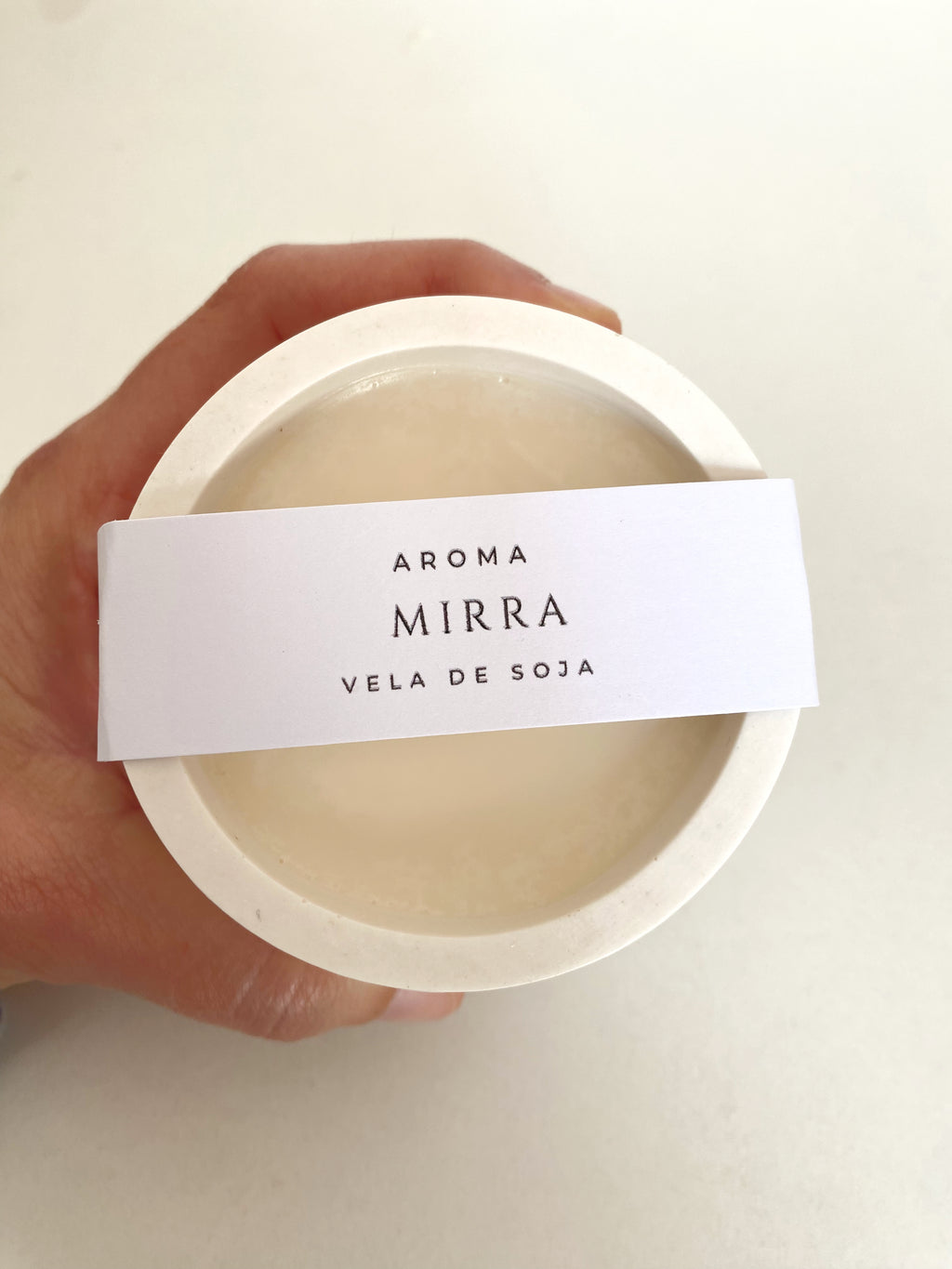 VELA AROMÁTICA MIRRA 200gr