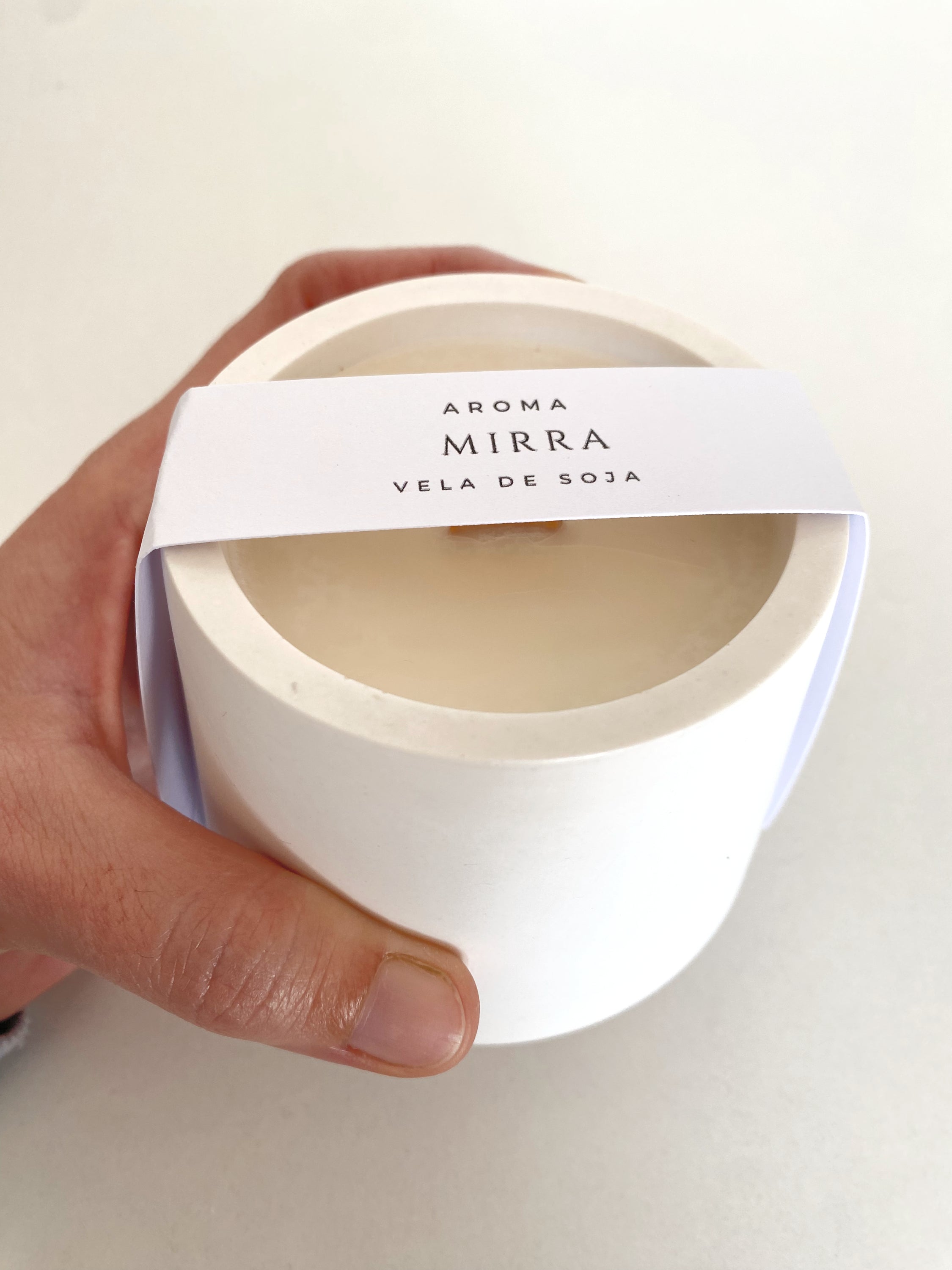 VELA AROMÁTICA MIRRA 200gr