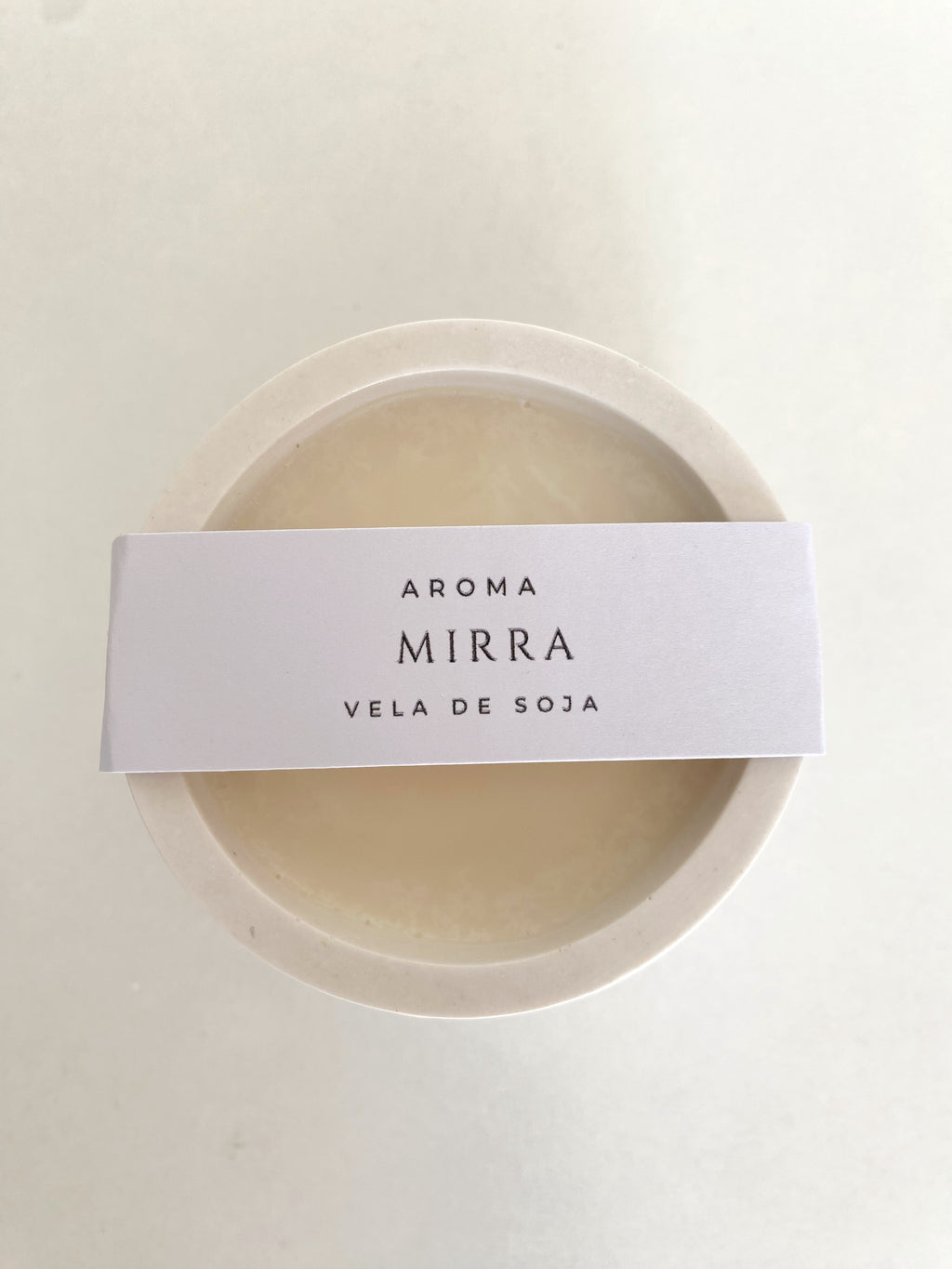 VELA AROMÁTICA MIRRA 200gr