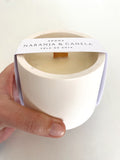 VELA AROMÁTICA NARANJA Y CANELA 200gr