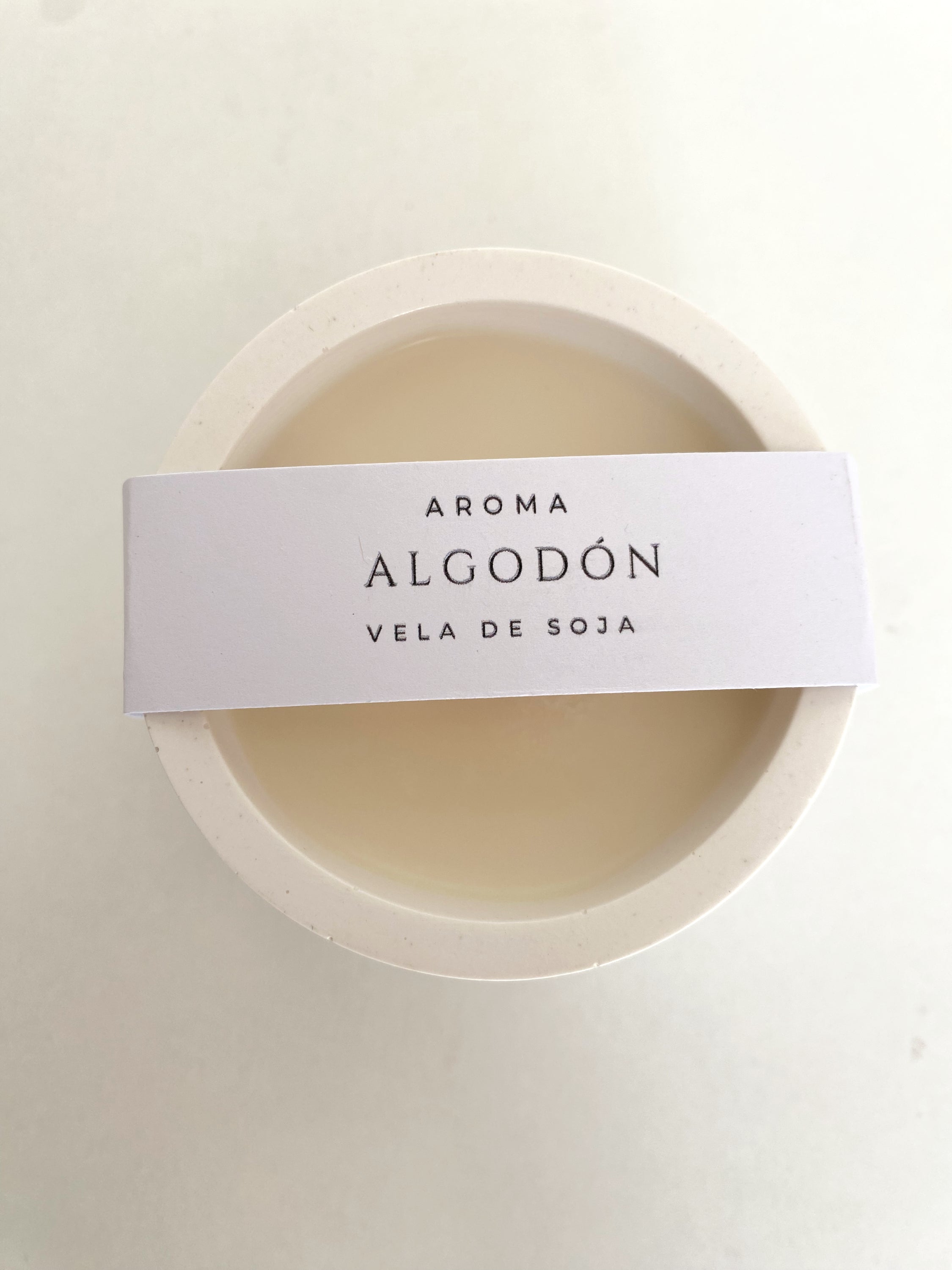 VELA AROMÁTICA ALGODÓN 200gr