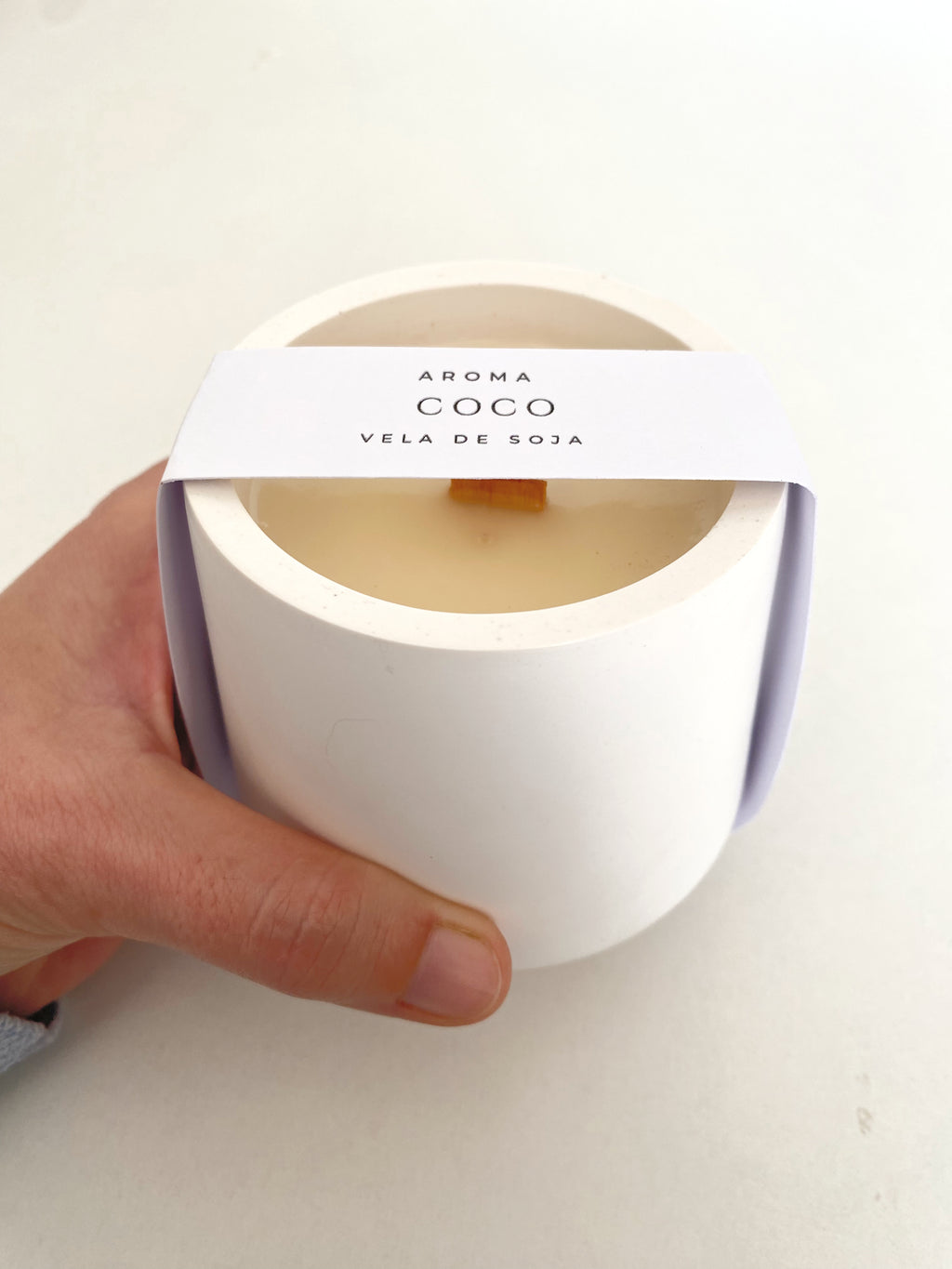 VELA AROMÁTICA COCO 200gr