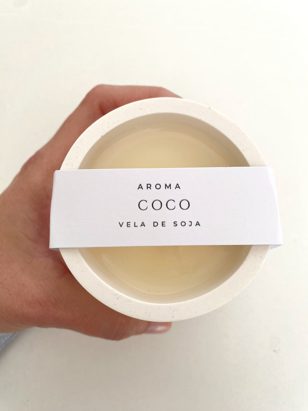 VELA AROMÁTICA COCO 200gr