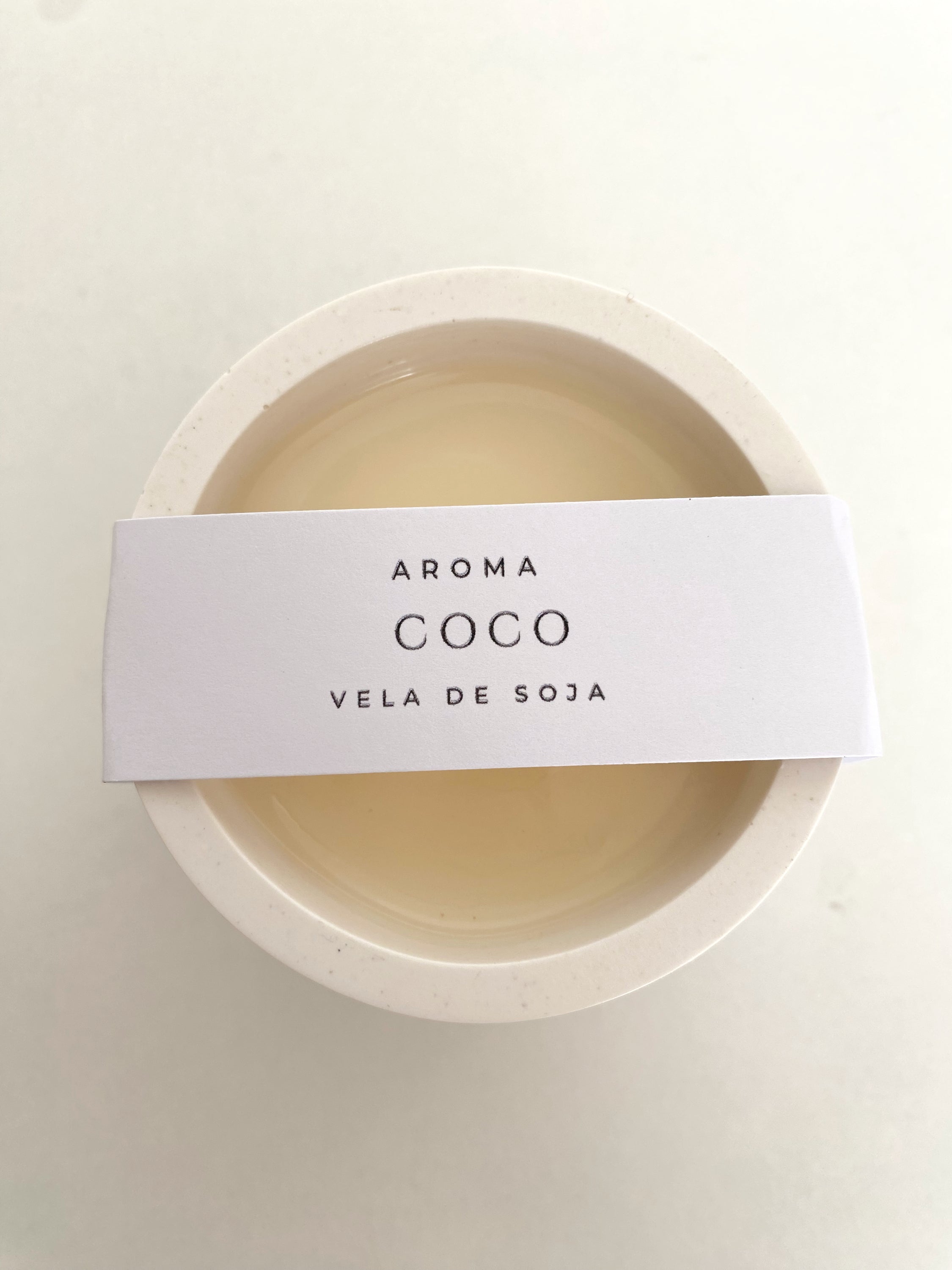 VELA AROMÁTICA COCO 200gr