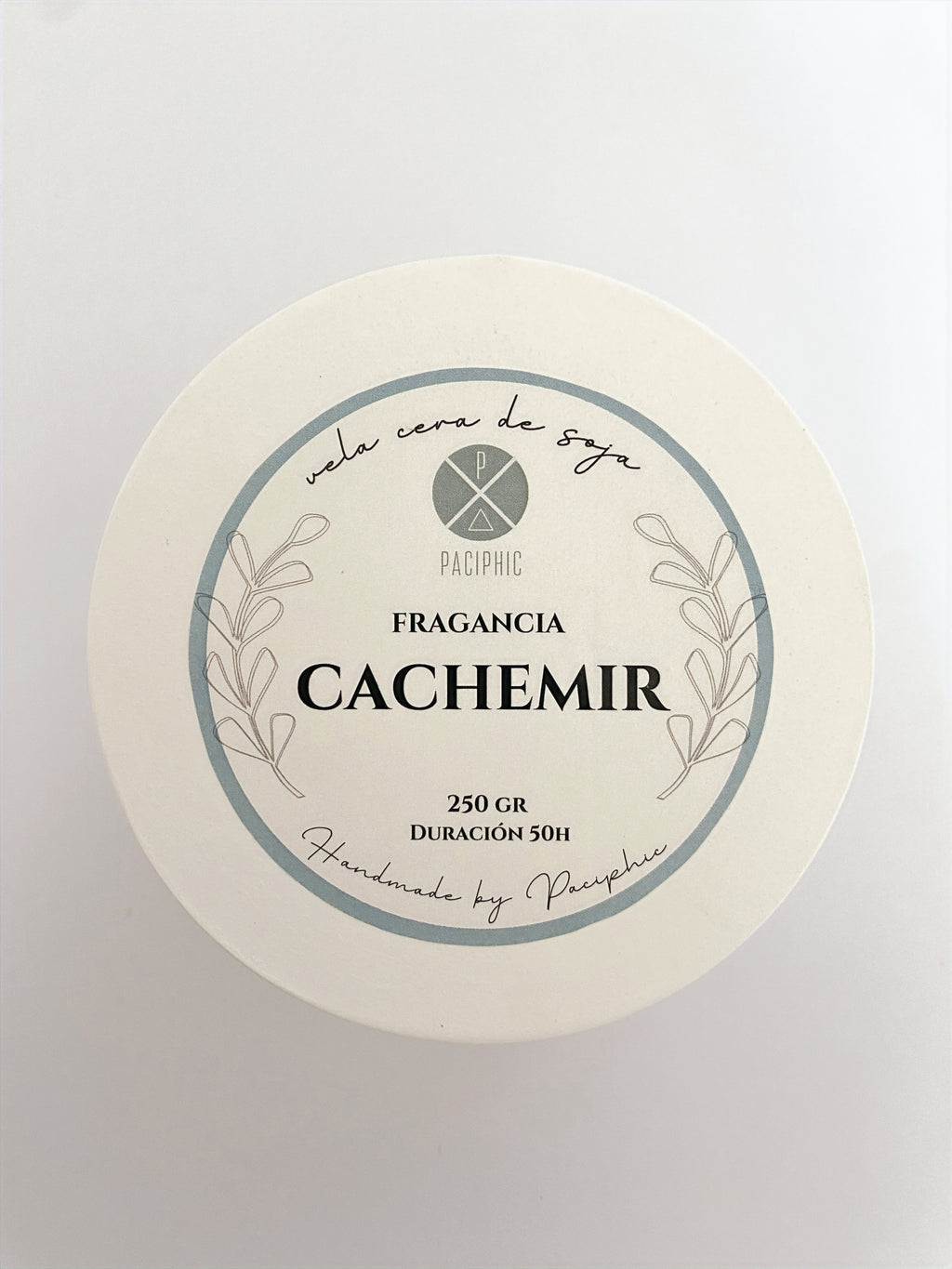 VELA FLORAL CACHEMIR 200gr