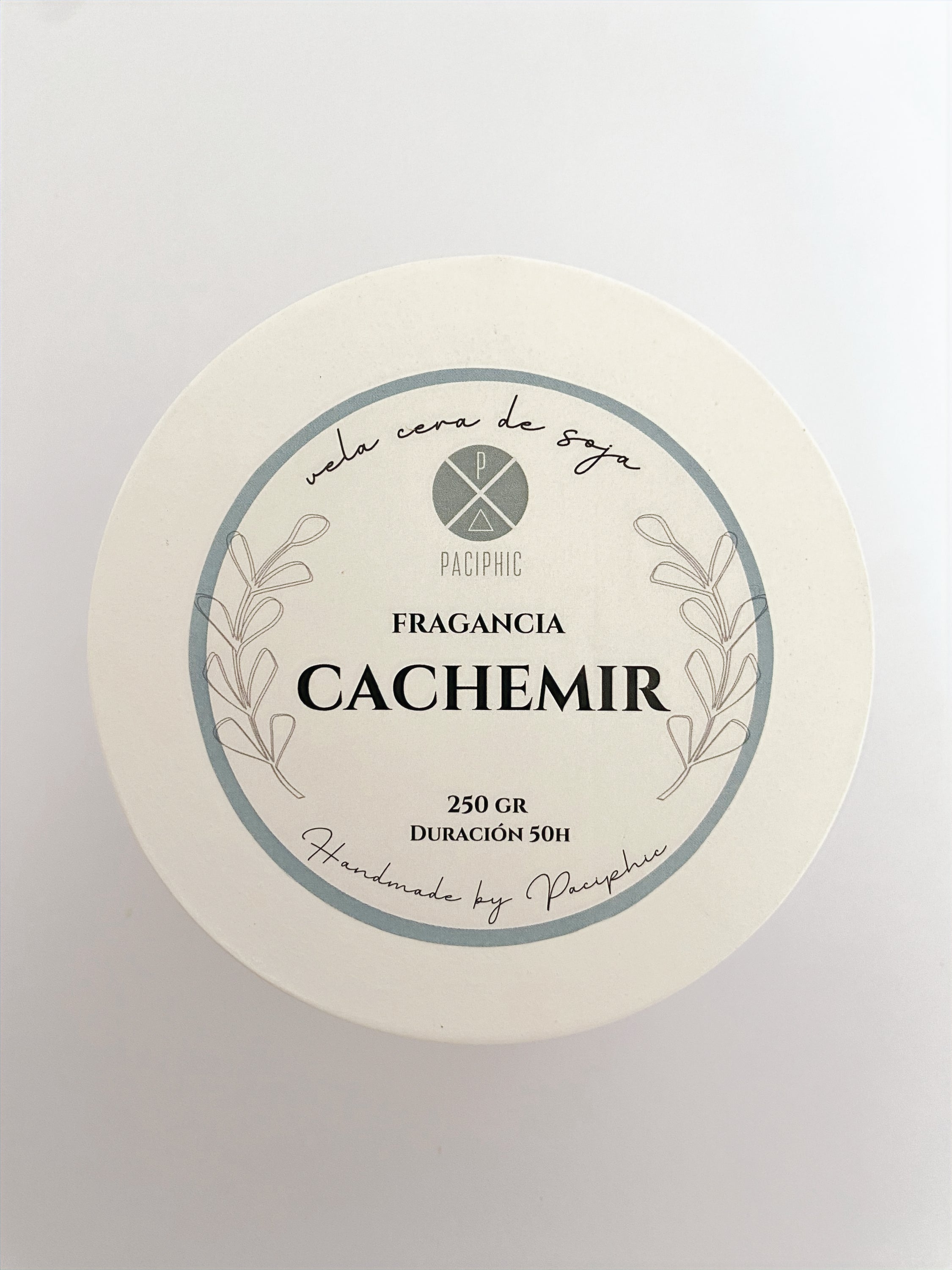 VELA FLORAL CACHEMIR 200gr