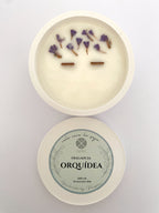 VELA FLORAL ORQUÍDEA 200gr