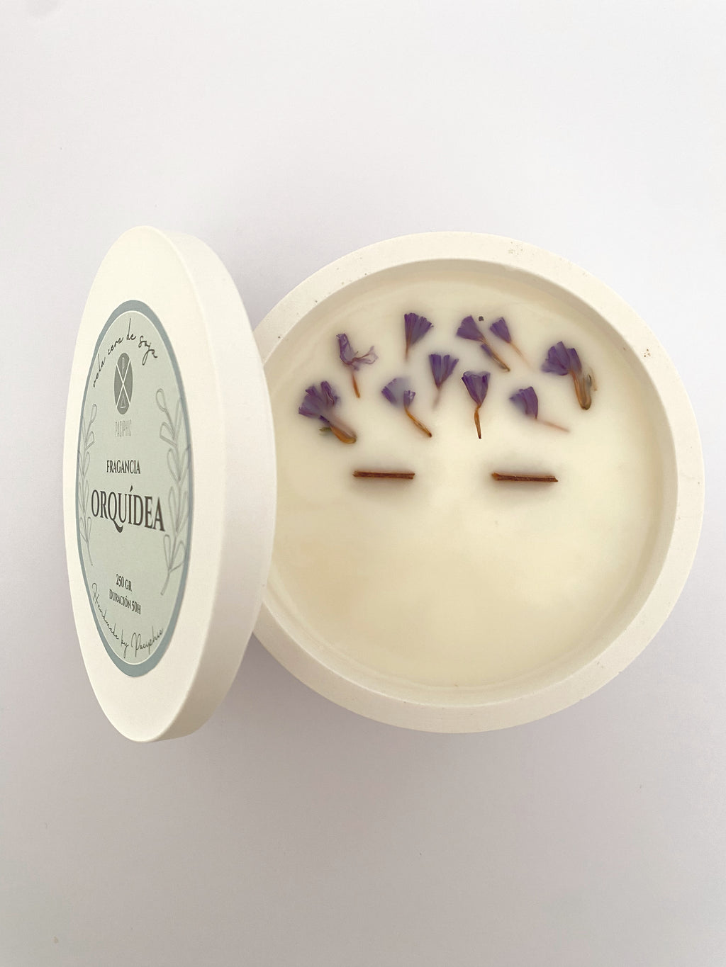 VELA FLORAL ORQUÍDEA 200gr