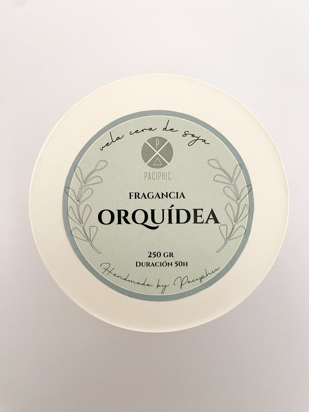 VELA FLORAL ORQUÍDEA 200gr