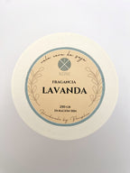 VELA FLORAL LAVANDA 200gr