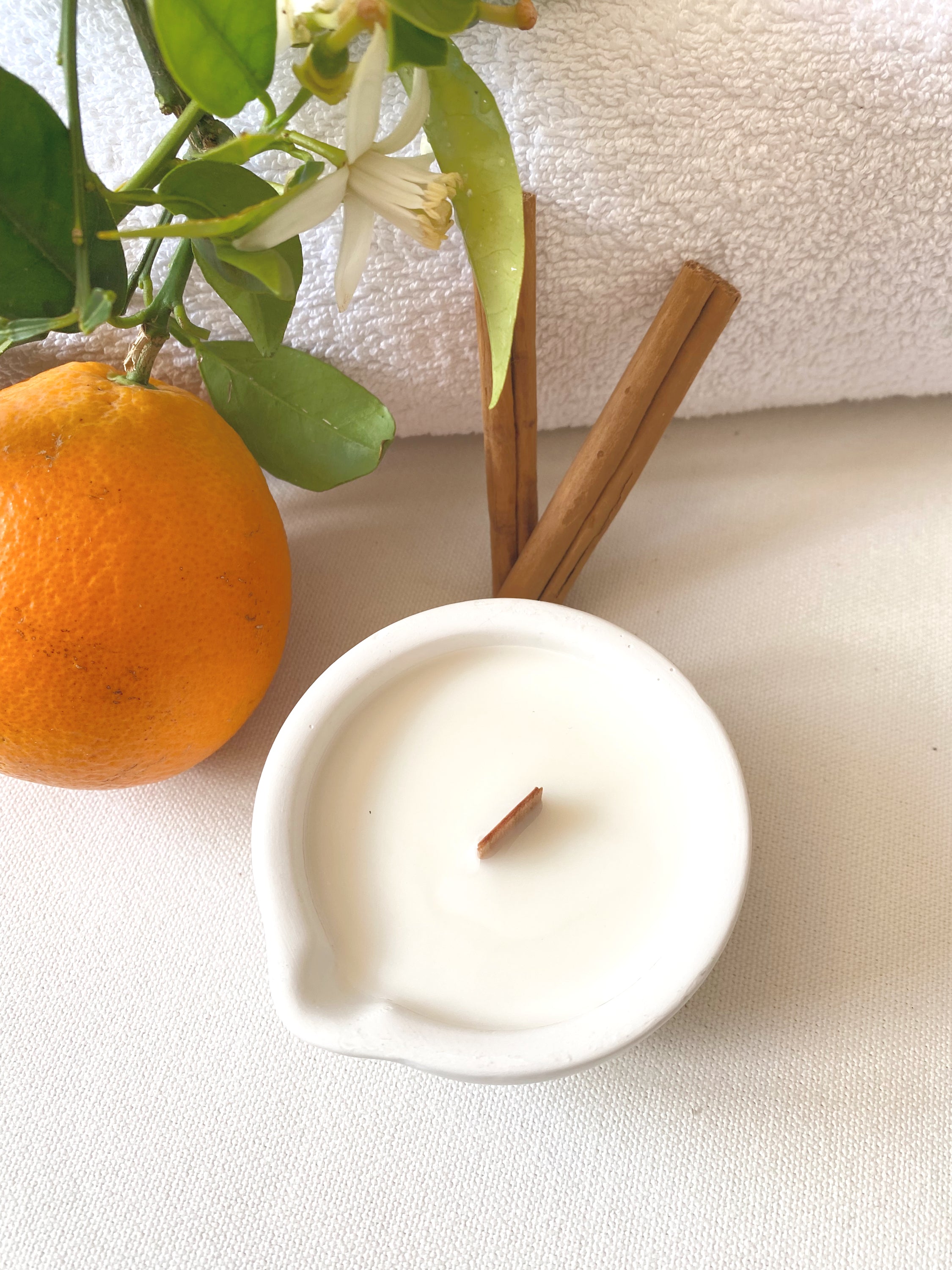VELA MASAJE NARANJA & CANELA