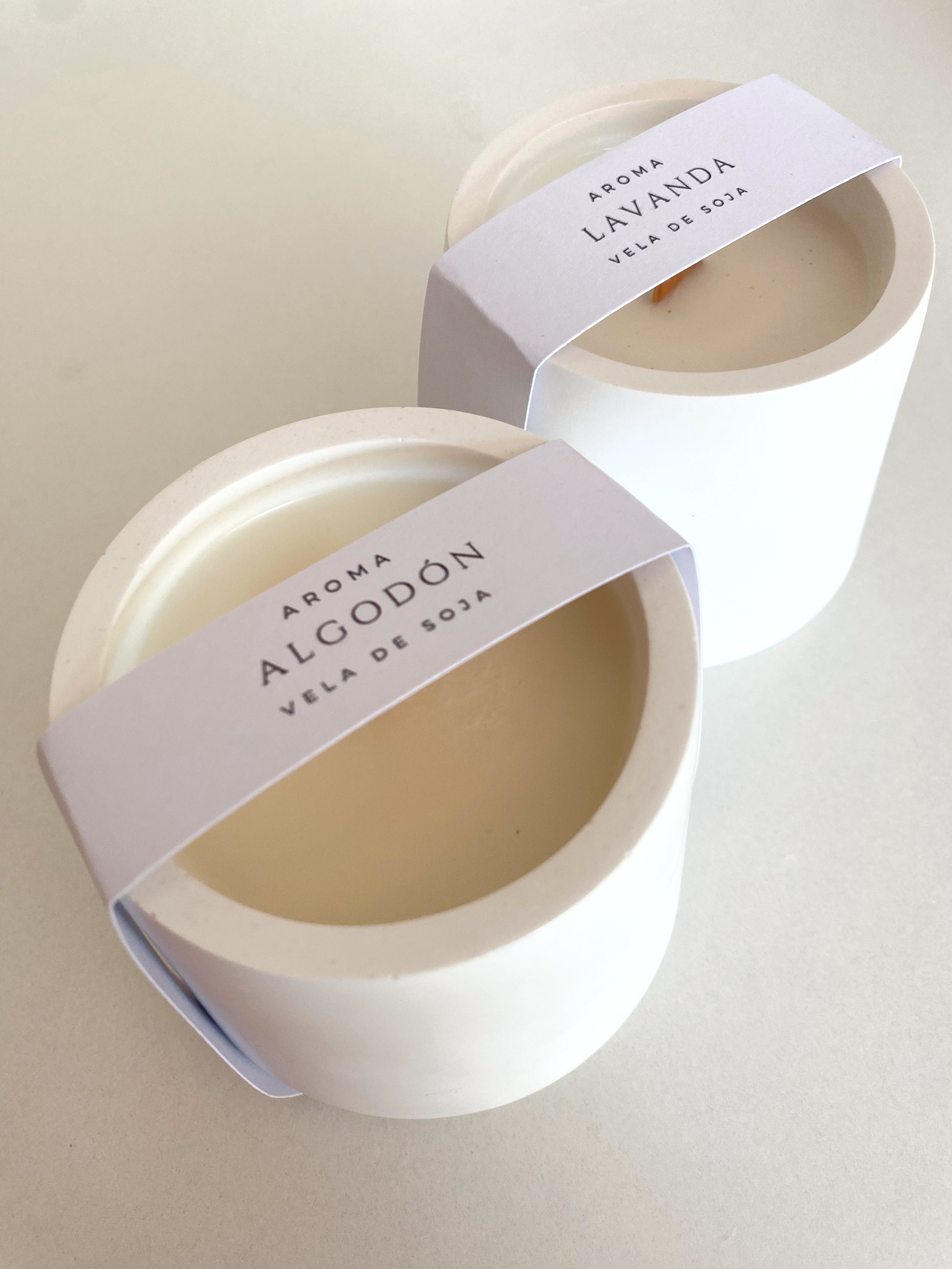 PACK 2 VELAS BASICS 200gr