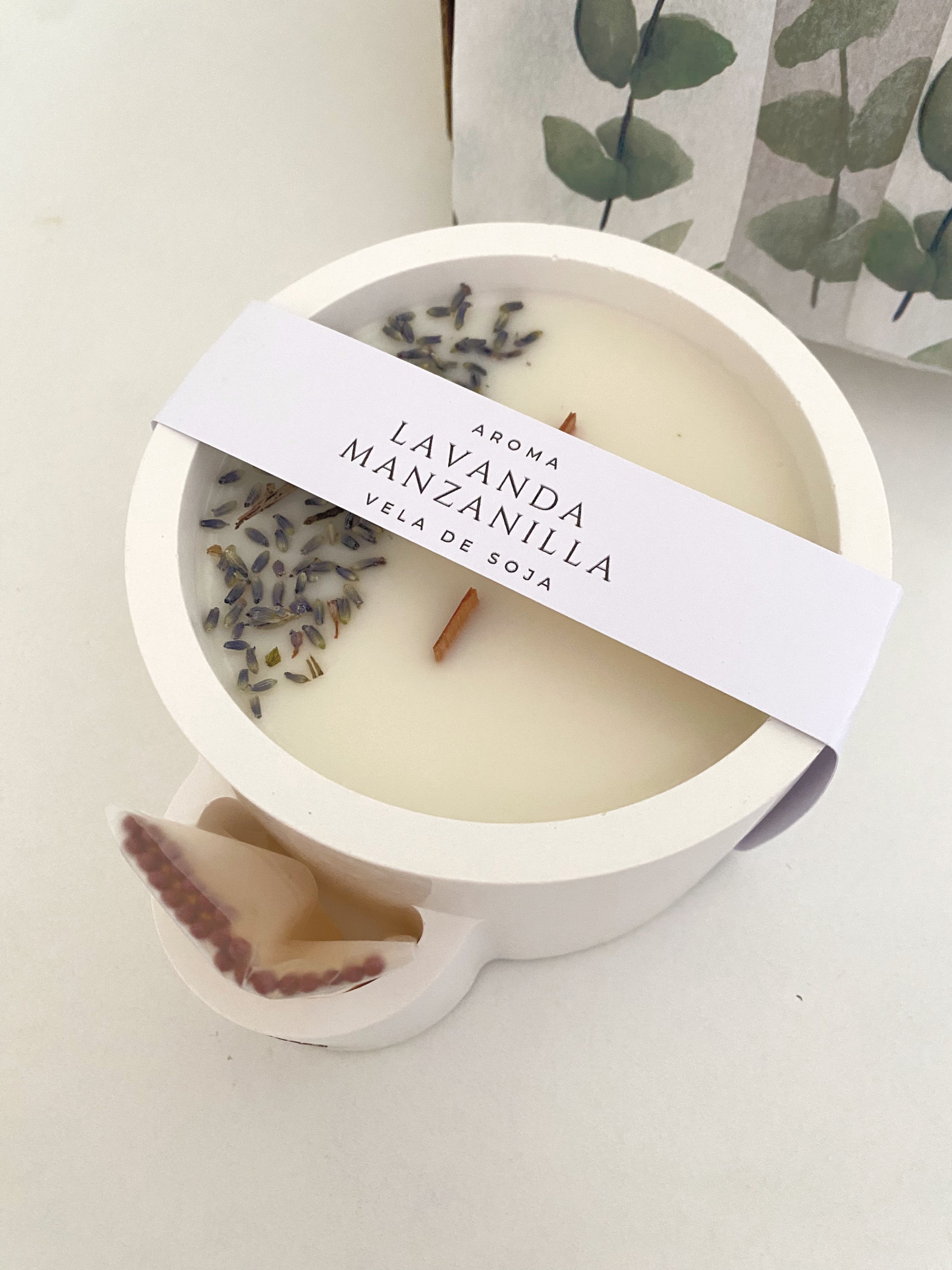 VELA CON CERILLAS 400GR