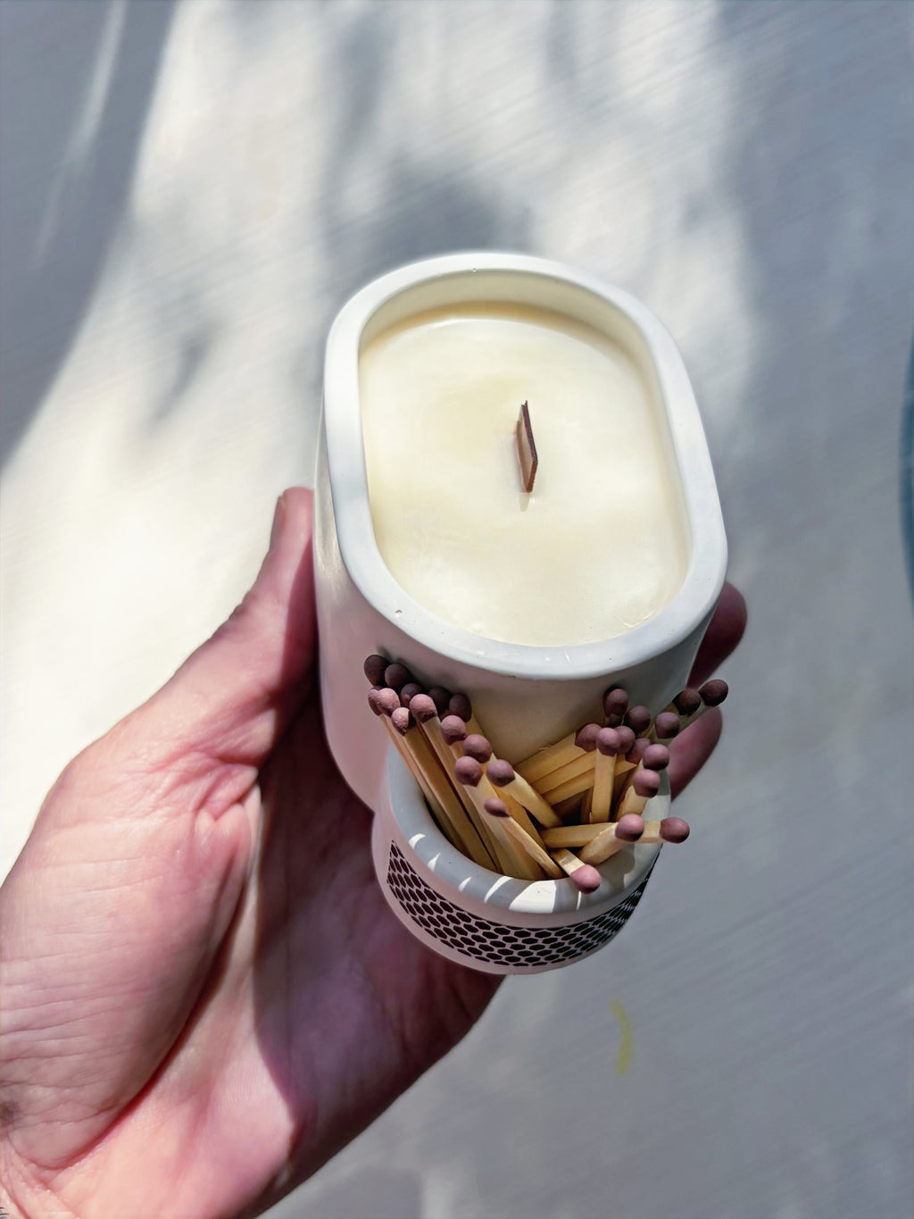 VELA CON CERILLAS · FORMATO MINI