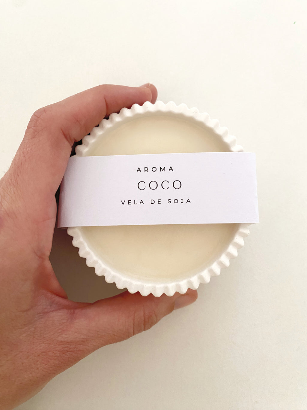 VELA AROMÁTICA COCO 90gr