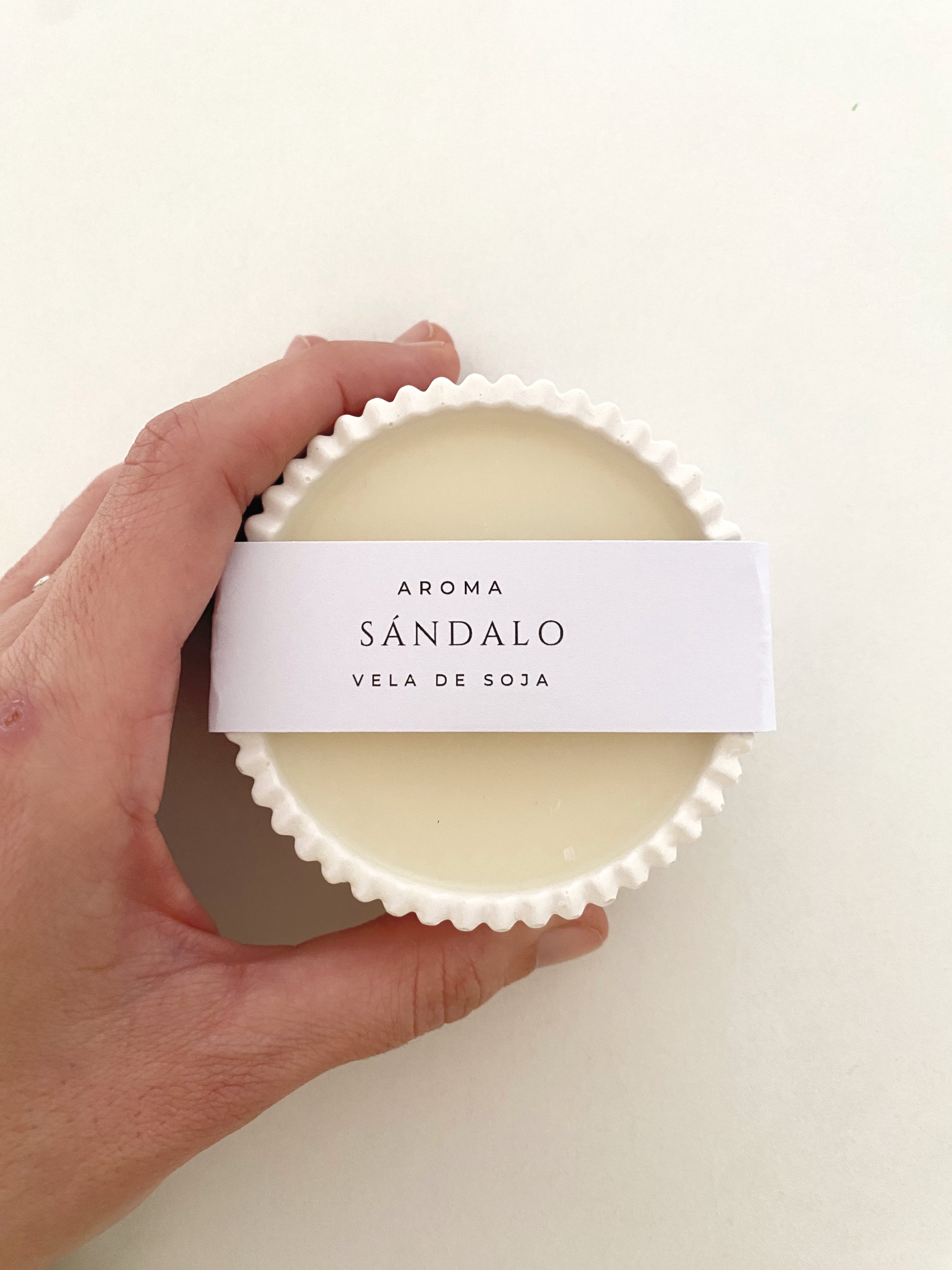 VELA AROMÁTICA SÁNDALO 90gr