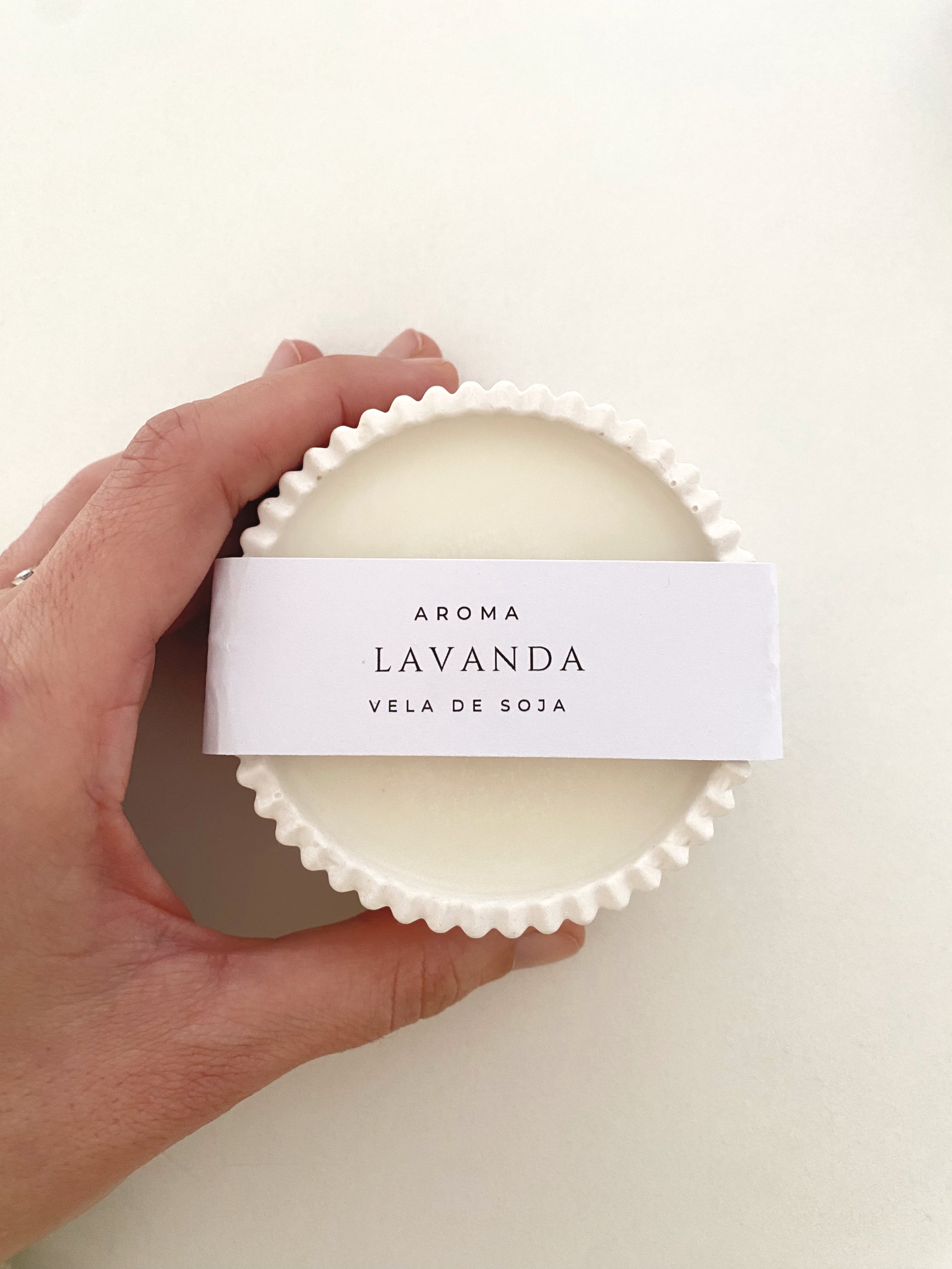 VELA AROMÁTICA LAVANDA 90gr